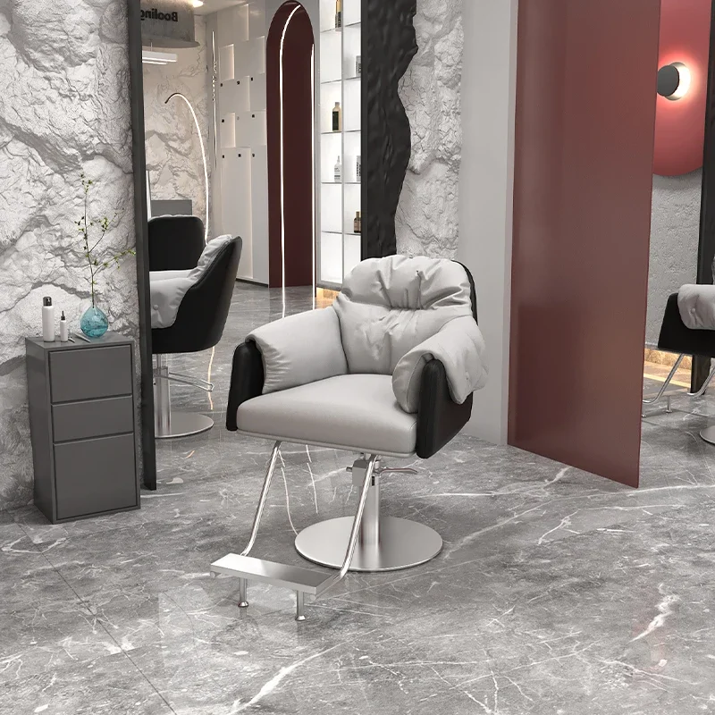 Professional Barber Chair Swivel Makeup Spa Furniture Nail Salon Swivel Stool Comfortable Beauty Reception Aesthetics Cadeira
Professional Barber Chair Swivel Makeup Spa Furniture Nail Salon Swivel Stool Comfortable Beauty Reception Aesthetics Cadeira
