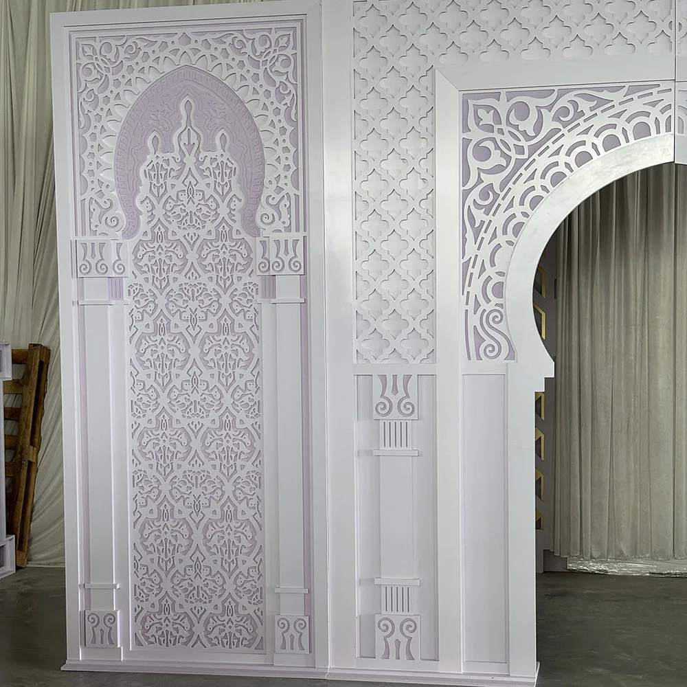Customizable PVC White Background Wall Wedding Decorations Archway Stage Backdrop for Events Export Trade
Customizable PVC White Background Wall Wedding Decorations Archway Stage Backdrop for Events Export Trade