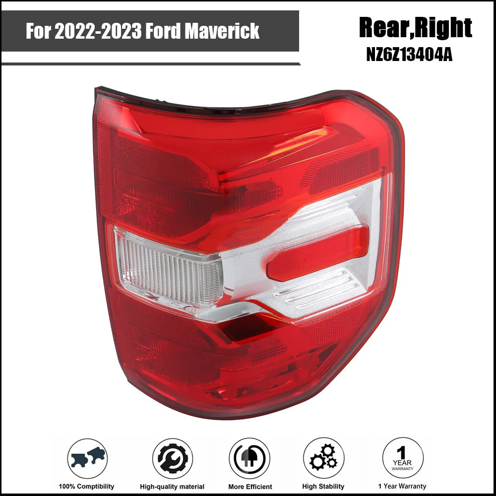 Right Side For Ford Maverick 2022-2023 Halogen Tail Light Rear Brake Lamp Red
Right Side For Ford Maverick 2022-2023 Halogen Tail Light Rear Brake Lamp Red