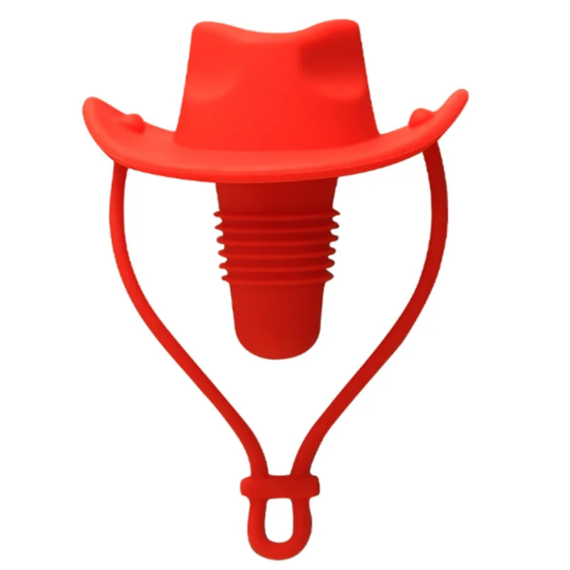 ABKU-Cowboy Hat Silicone Wine Cork Decorative Wine Stoppers Bottle Stopper With Sombrero Design
ABKU-Cowboy Hat Silicone Wine Cork Decorative Wine Stoppers Bottle Stopper With Sombrero Design