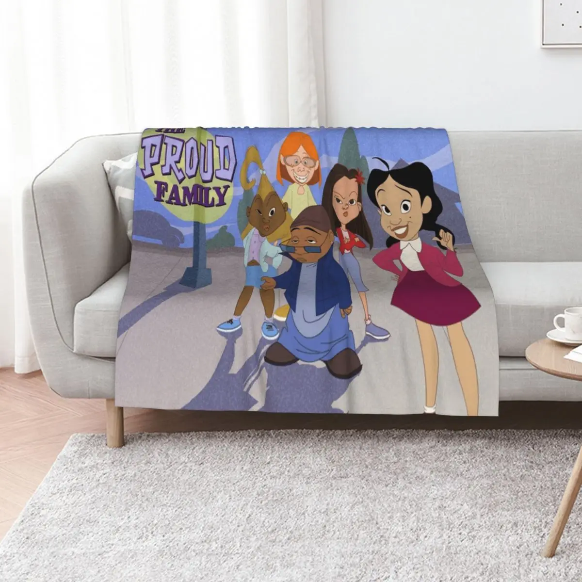The Proud Family Throw Blanket Summer Sofa Custom Nap Blankets
The Proud Family Throw Blanket Summer Sofa Custom Nap Blankets