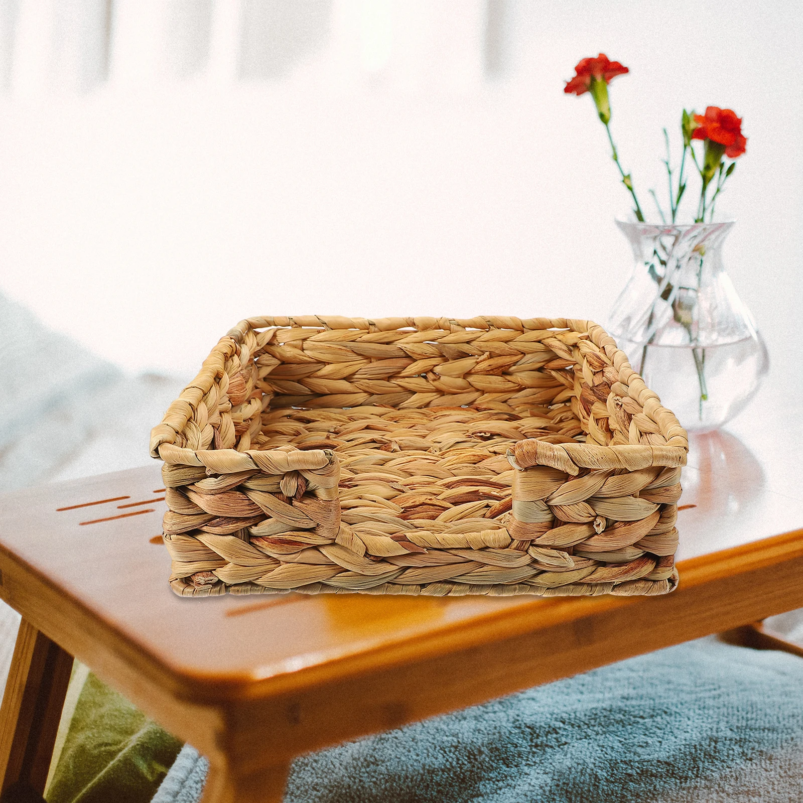 Woven Basket Decorative Storage Baskets Simple Elegant Design Indoor Outdoor Use Sundries Books Towels Organizer
Woven Basket Decorative Storage Baskets Simple Elegant Design Indoor Outdoor Use Sundries Books Towels Organizer