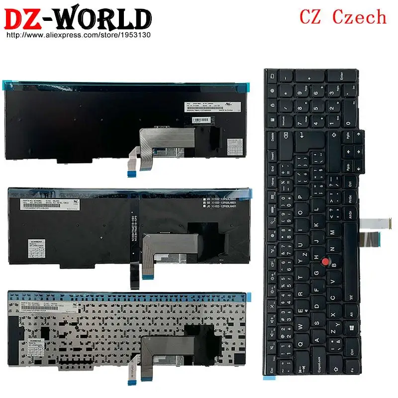 CZ Czech Backlight Keyboard for Lenovo Thinkpad P50S T560 W540 T540P W541 T550 W550S L540 L560 L570 Laptop 04Y2434 04Y2395
CZ Czech Backlight Keyboard for Lenovo Thinkpad P50S T560 W540 T540P W541 T550 W550S L540 L560 L570 Laptop 04Y2434 04Y2395