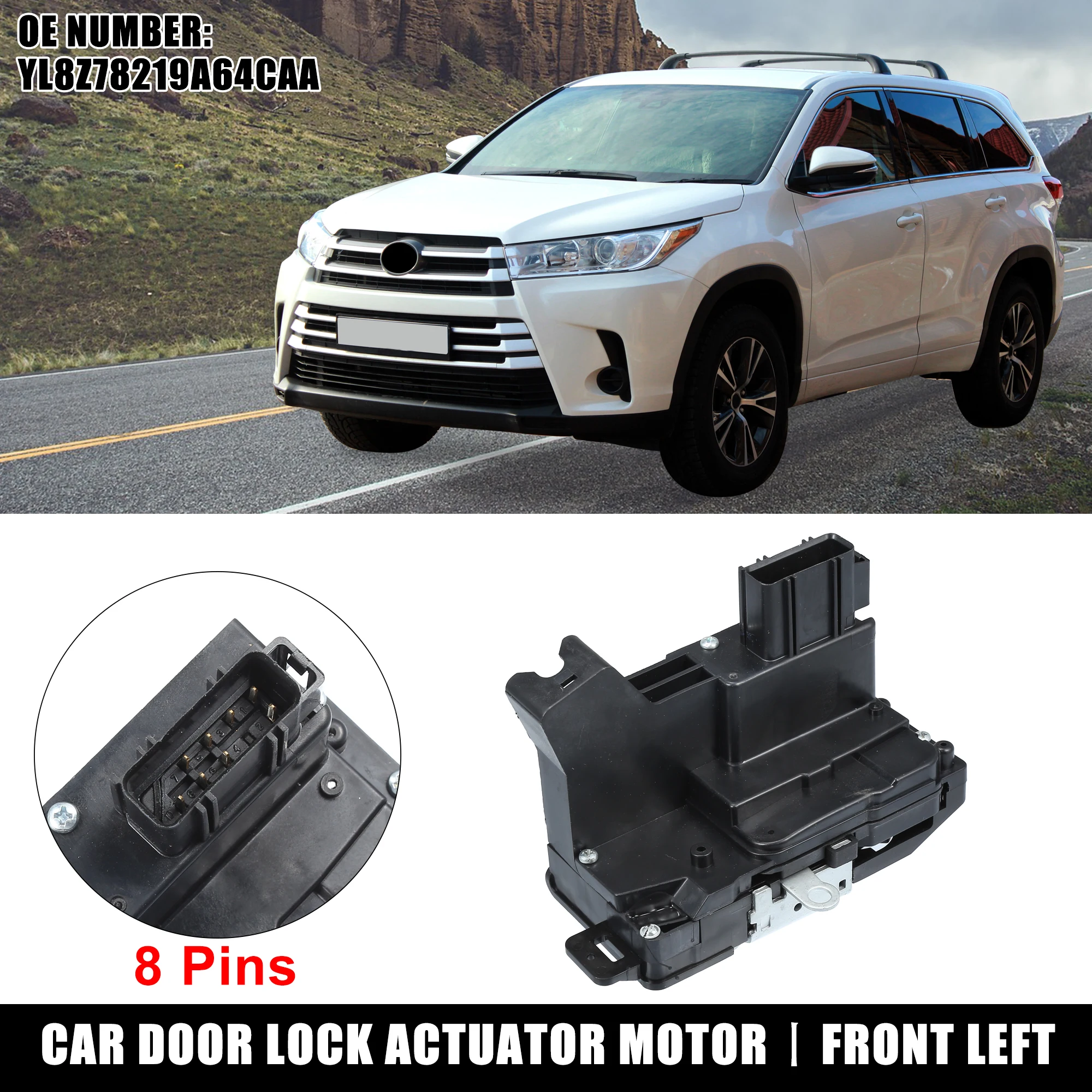 Uxcell Front Right Power Door Lock Actuator for Ford Escape 05-07 No.Yl8Z78219A64Caa
Uxcell Front Right Power Door Lock Actuator for Ford Escape 05-07 No.Yl8Z78219A64Caa