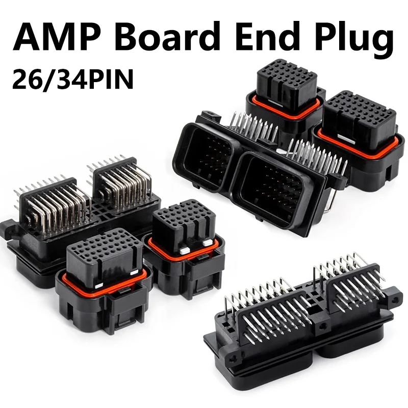 AMP Car Connector ECU Engine Gearbox Computer Board Plug Socket 26/34 Pin 6437288-3 6437288-3 4-1437290-0 3-1437290-7
AMP Car Connector ECU Engine Gearbox Computer Board Plug Socket 26/34 Pin 6437288-3 6437288-3 4-1437290-0 3-1437290-7