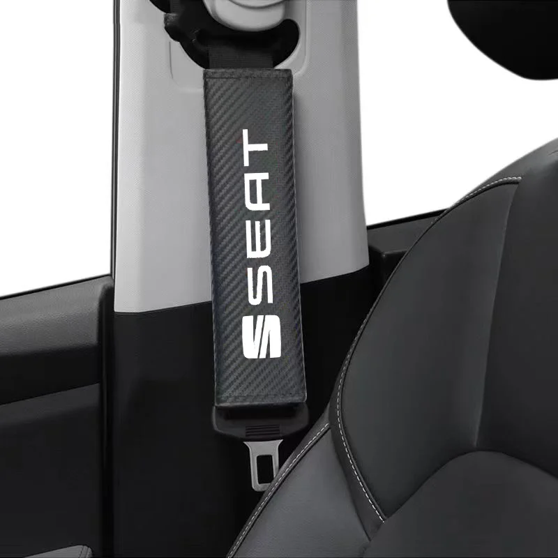 2Pcs Car Carbon Fiber Seat Belt Shoulder Covers For Seat Leon 5F Mk2 Mk3 Ibiza Tarraco Arona Ateca Alhambra Interior Accessories
2Pcs Car Carbon Fiber Seat Belt Shoulder Covers For Seat Leon 5F Mk2 Mk3 Ibiza Tarraco Arona Ateca Alhambra Interior Accessories