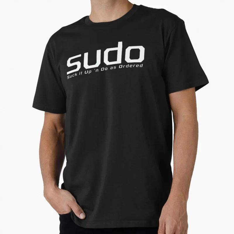 1205 JUST SUDO IT Linux funny Developer Gift t shirt for Software Engineer Graphic clothes Programmer humor Large size Tops
1205 JUST SUDO IT Linux funny Developer Gift t shirt for Software Engineer Graphic clothes Programmer humor Large size Tops