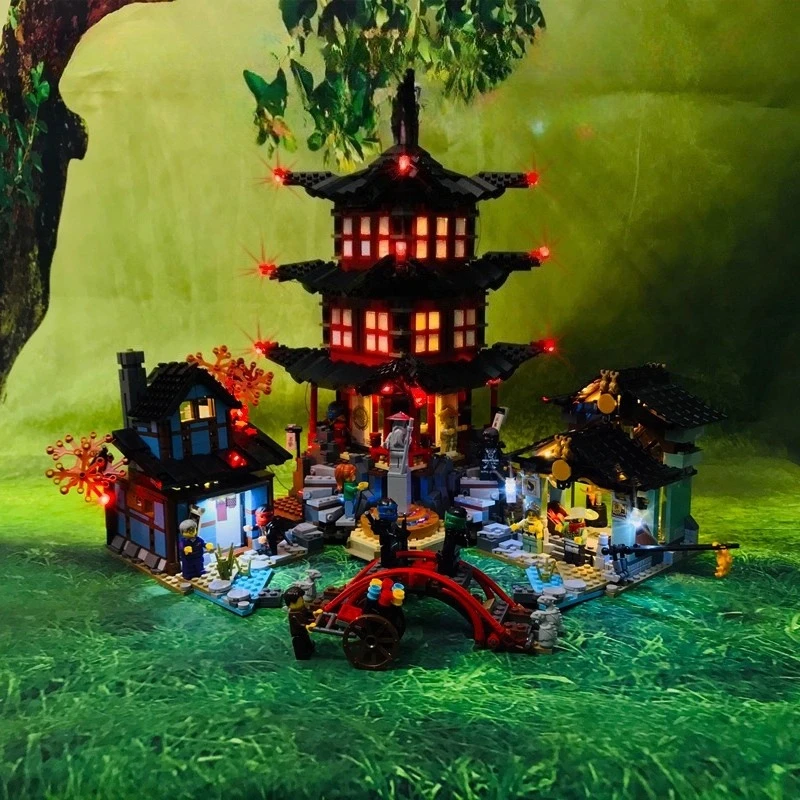 Led Light Kit for LEGO NINJAGO Temple of Airjitzu 70751 with Lamp Ideas Not Include Building Block(Only Led Light Kit)
Led Light Kit for LEGO NINJAGO Temple of Airjitzu 70751 with Lamp Ideas Not Include Building Block(Only Led Light Kit)