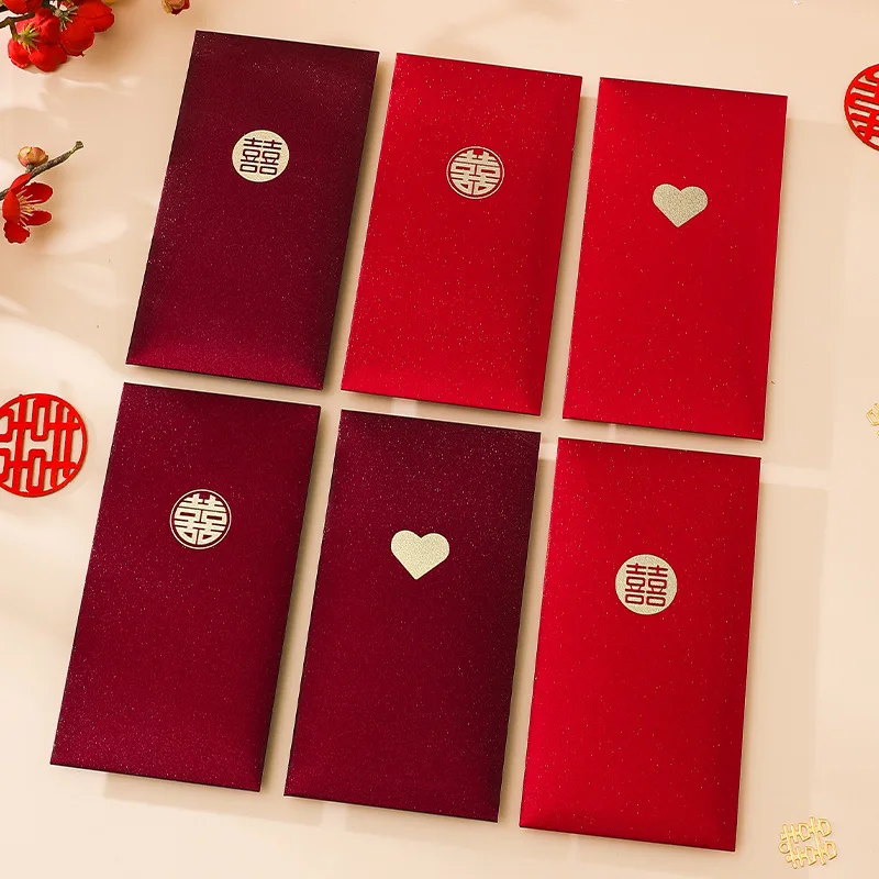 12pcs Love Wedding Red Envelope Heart Shape Blessing Red Packet Hongbao Wedding Packet
12pcs Love Wedding Red Envelope Heart Shape Blessing Red Packet Hongbao Wedding Packet