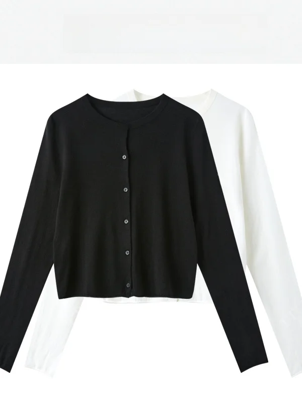 Легкий вязаный кардиган TT Chasing Moon с круглым вырезом, модный, цветной, вязаный, открытый, элегантный, нежный топ
Легкий вязаный кардиган TT Chasing Moon с круглым вырезом, модный, цветной, вязаный, открытый, элегантный, нежный топ