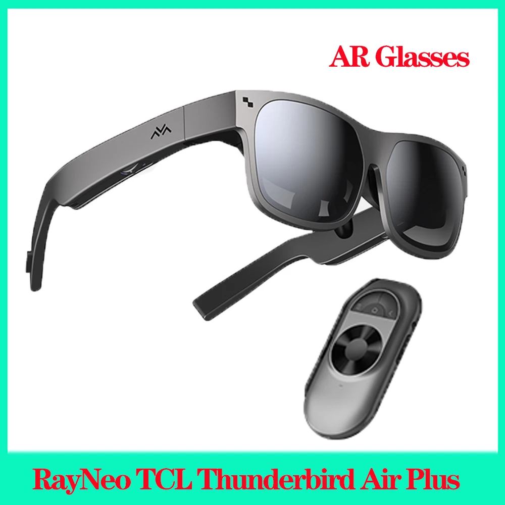 Очки RayNeo TCL Thunderbird Air Plus XR карманные портативные очки AR с 1080P OLED двойным дисплеем очки AR с большим экраном
Очки RayNeo TCL Thunderbird Air Plus XR карманные портативные очки AR с 1080P OLED двойным дисплеем очки AR с большим экраном