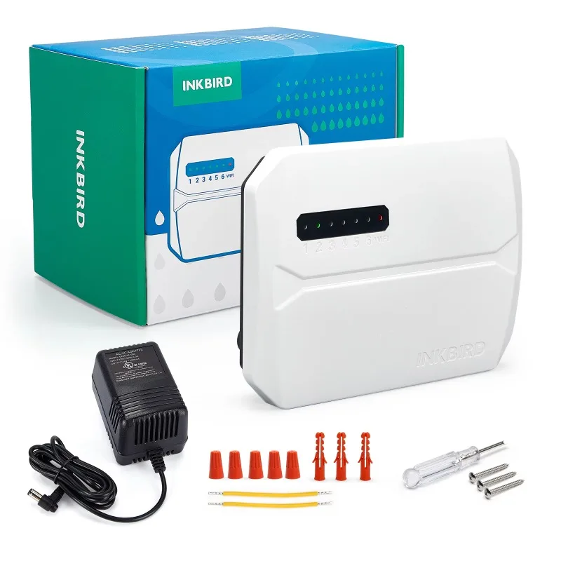 IIC-600-WIFI Smart Sprinkler Controller User Friendly Innovative 6-zone Controller
IIC-600-WIFI Smart Sprinkler Controller User Friendly Innovative 6-zone Controller