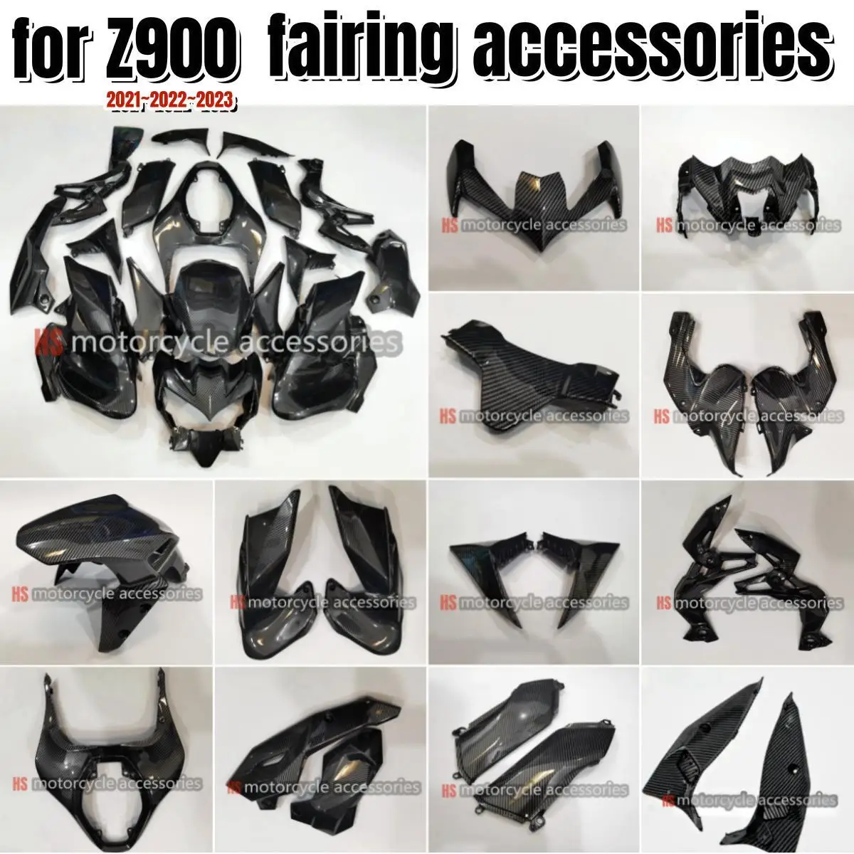 Brand new motorcycle carbon fiber painted fairing suitable for Kawasaki Z900 2021 2022 2023 body accessories ABS decoration kit
Brand new motorcycle carbon fiber painted fairing suitable for Kawasaki Z900 2021 2022 2023 body accessories ABS decoration kit