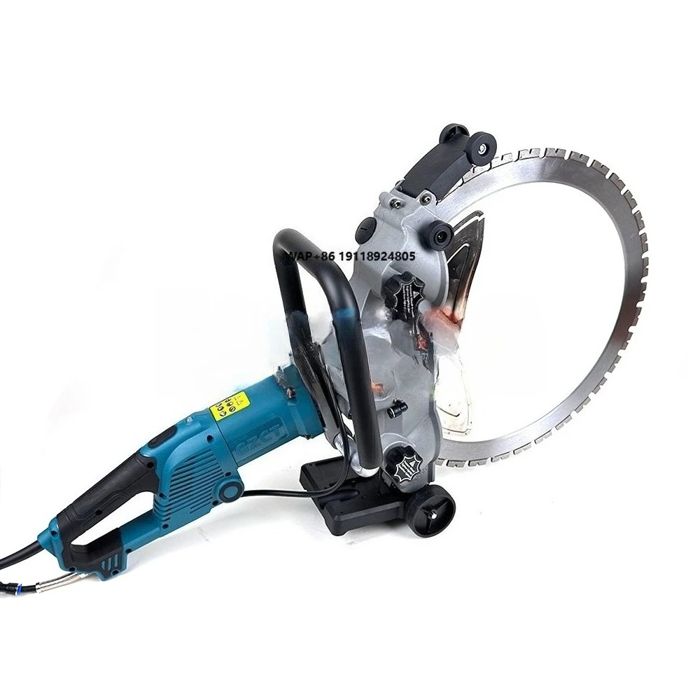 GZCT AC8500 Heavy Duty 5000W Brushless Wall Slotting Machine Concrete Cement Grooving Tool with Diamond Ring Saw Blade
GZCT AC8500 Heavy Duty 5000W Brushless Wall Slotting Machine Concrete Cement Grooving Tool with Diamond Ring Saw Blade