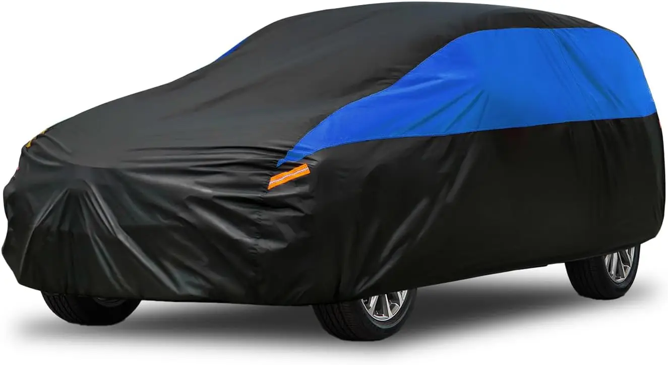 All-Weather Waterproof SUV Car Cover, Universal Fit for Most SUVs Up to 201 Inches
All-Weather Waterproof SUV Car Cover, Universal Fit for Most SUVs Up to 201 Inches