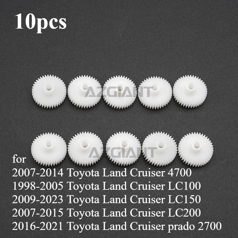 AZGIANT 40T for Toyota Land Cruiser 4700 LC100 LC150 LC200 prado 2700 Car Rearview Mirror Fold Motor Accessories Gear Cog 4/10pc
AZGIANT 40T for Toyota Land Cruiser 4700 LC100 LC150 LC200 prado 2700 Car Rearview Mirror Fold Motor Accessories Gear Cog 4/10pc