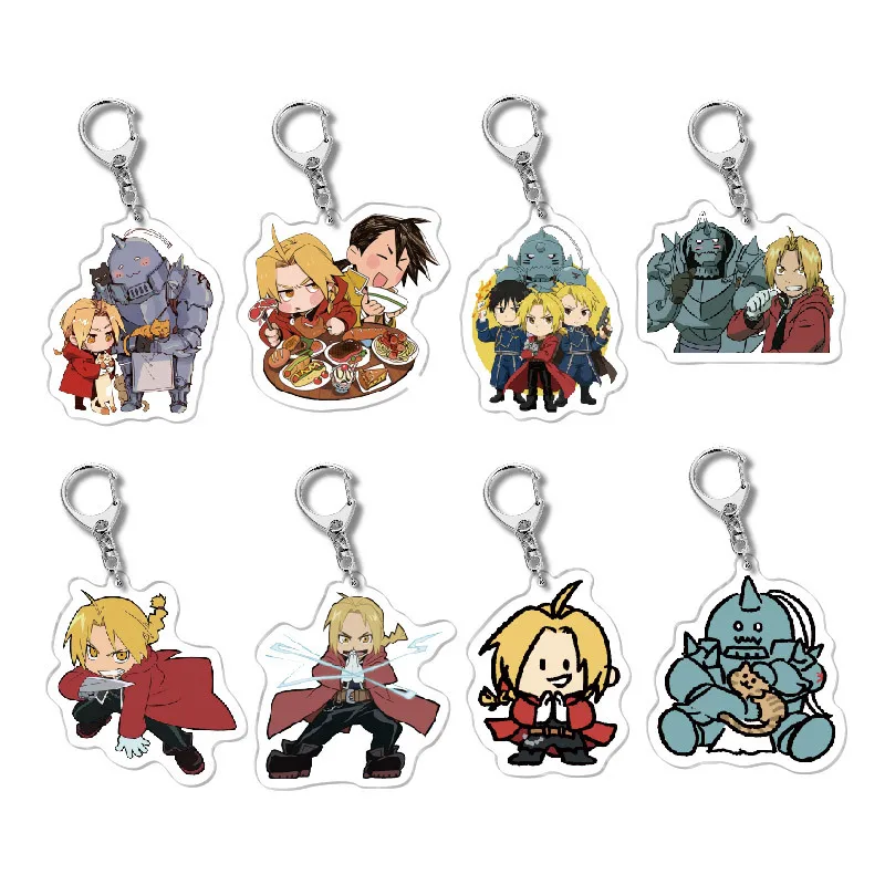 Fullmetal Alchemist Edward Elric Acrylic Anime Keychain Jewelry Fan Key Chain Collection Related Product Creativity Friends Gift
Fullmetal Alchemist Edward Elric Acrylic Anime Keychain Jewelry Fan Key Chain Collection Related Product Creativity Friends Gift
