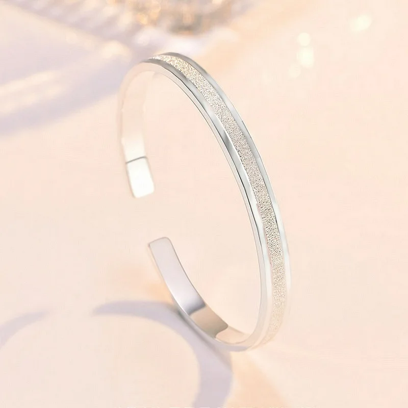 Fine 925 sterling silver luxury Frosted Star River bracelets Bangles for women fashion party wedding Adjustable jewelry gifts
Fine 925 sterling silver luxury Frosted Star River bracelets Bangles for women fashion party wedding Adjustable jewelry gifts