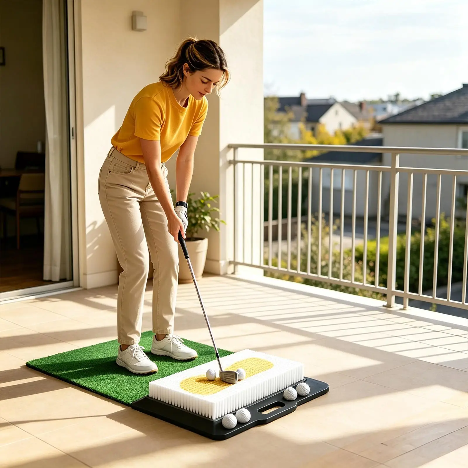 Golf Hitting Mat Indoor Outdoor Practice Aid Golf Swing Chipping Mat For Dad Mom Family Friends Men Women Beginners Players
Golf Hitting Mat Indoor Outdoor Practice Aid Golf Swing Chipping Mat For Dad Mom Family Friends Men Women Beginners Players