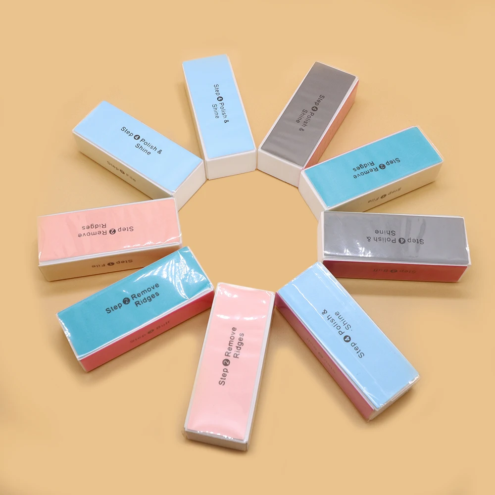 50Pcs Nail Supplies Sponge Nail Buffer File Block 4 Step Polishing Grinding Nail File 120/240/600/3000 Grit For Buffing Shinning
50Pcs Nail Supplies Sponge Nail Buffer File Block 4 Step Polishing Grinding Nail File 120/240/600/3000 Grit For Buffing Shinning