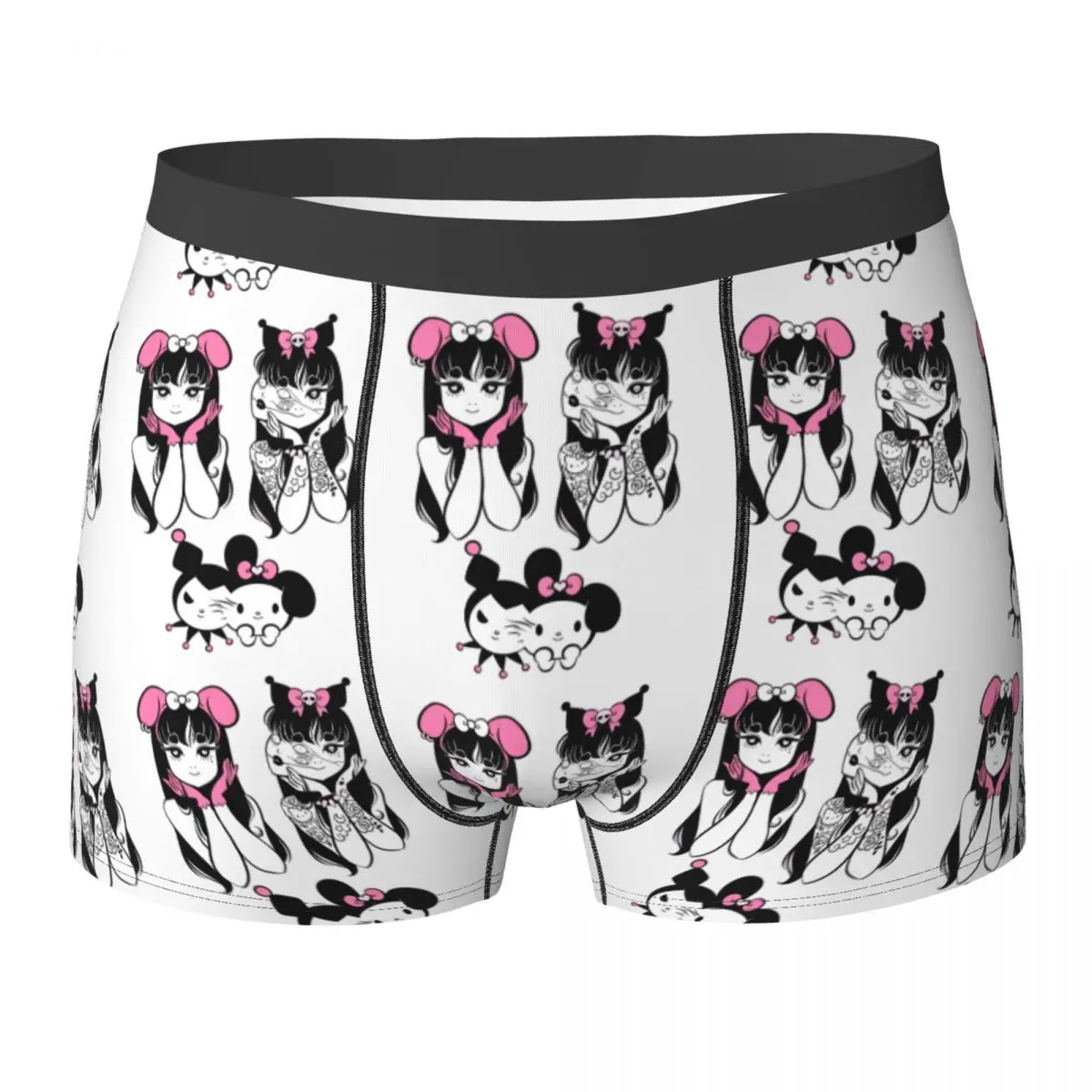 New Junji Ito X Hello Kitty Boxer Brief Underwear Quality Men Comfortable Boxer Shorts Design Large Size Underpants
New Junji Ito X Hello Kitty Boxer Brief Underwear Quality Men Comfortable Boxer Shorts Design Large Size Underpants
