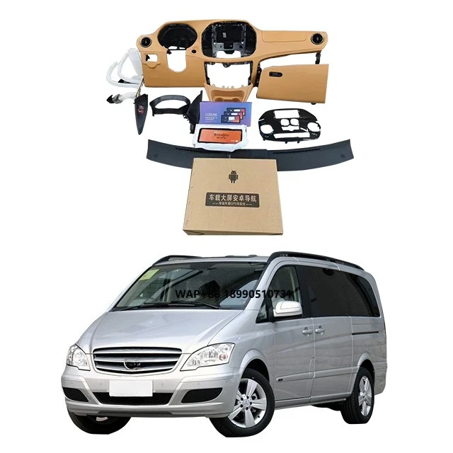 Applicable to 09-15Mercedes Benzz Viano Center Console Interior Old to New VITO Screen Center Console Screen Modified
Applicable to 09-15Mercedes Benzz Viano Center Console Interior Old to New VITO Screen Center Console Screen Modified