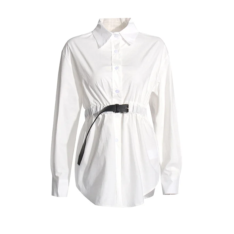 SuperAen Casual Shirt Spring Autumn 2024 New Design Pleated Tie Waist Shirt for Women
SuperAen Casual Shirt Spring Autumn 2024 New Design Pleated Tie Waist Shirt for Women