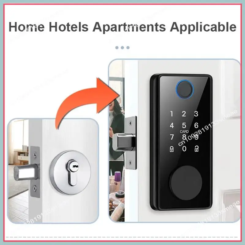 N94R Electronic Door Lock For Tuya Lock With Deadbolt Lock Fingerprint Lock Keyless Entry With Smartlife App Remote Unlock
N94R Electronic Door Lock For Tuya Lock With Deadbolt Lock Fingerprint Lock Keyless Entry With Smartlife App Remote Unlock