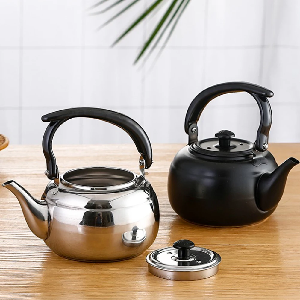 Stainless Steel Tea Pot Household Water Kettle Multi-Function Insulated Tea Kettle For Home Office Leisure Kitchen Bar Accessory
Stainless Steel Tea Pot Household Water Kettle Multi-Function Insulated Tea Kettle For Home Office Leisure Kitchen Bar Accessory