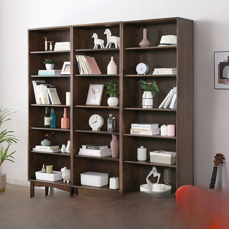 Jiayi solid wood bookshelf floor combination bookcase display shelf file lattice locker storage
Jiayi solid wood bookshelf floor combination bookcase display shelf file lattice locker storage