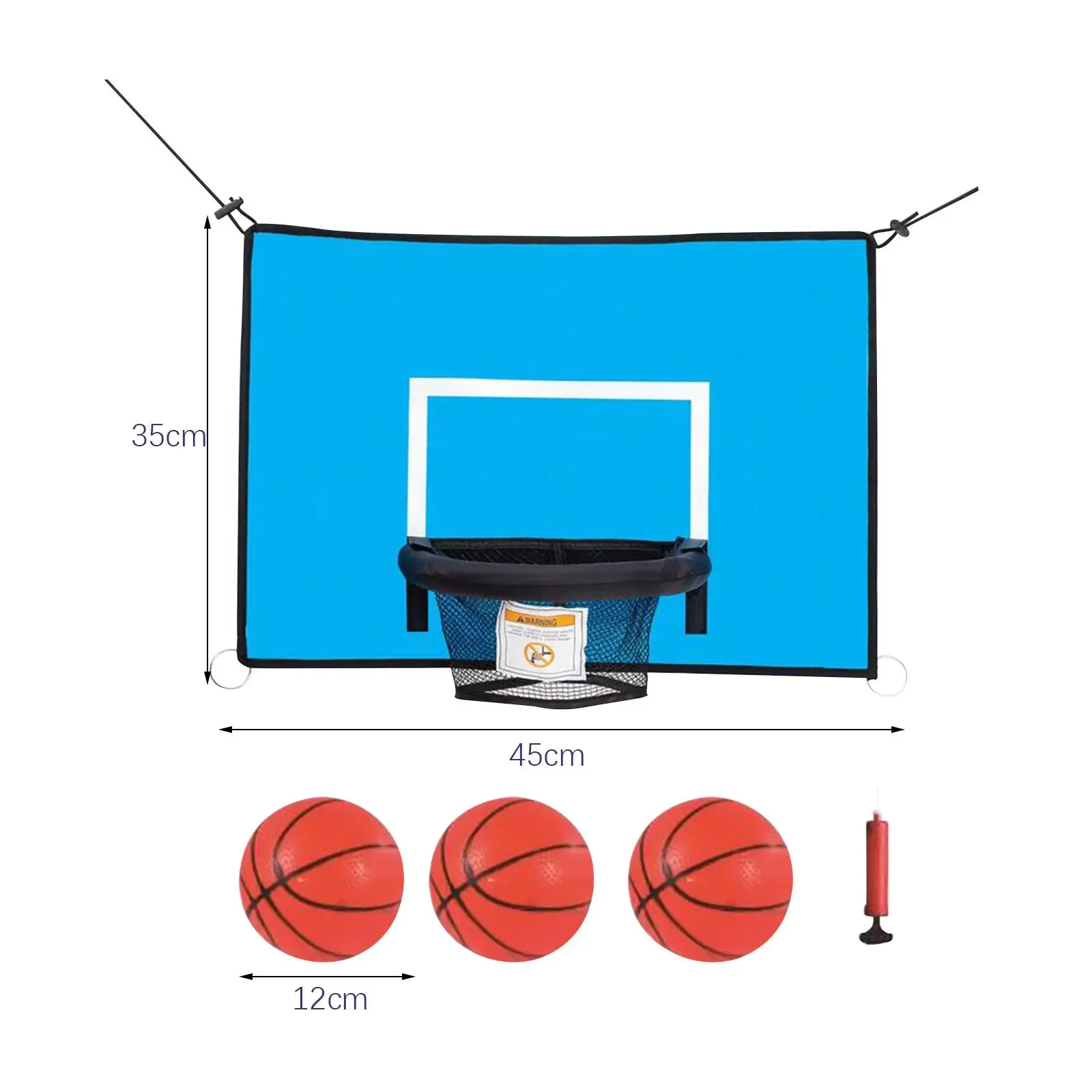Trampoline Basketball Hoop PVC Attachment Kids Dunking Backboard Toy Outdoor Indoor Sports Games for Trampoline Accessories
Trampoline Basketball Hoop PVC Attachment Kids Dunking Backboard Toy Outdoor Indoor Sports Games for Trampoline Accessories