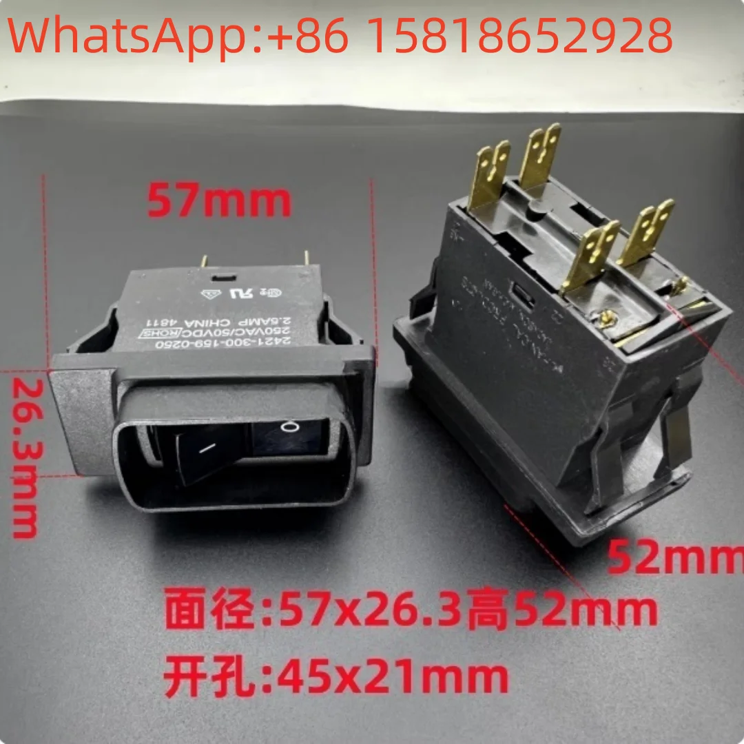 5 шт. МЕХАНИЧЕСКИЙ выключатель 2412-300-159-0250 4-контактный 2-позиционный 2,5 А кулисная кнопка
5 шт. МЕХАНИЧЕСКИЙ выключатель 2412-300-159-0250 4-контактный 2-позиционный 2,5 А кулисная кнопка