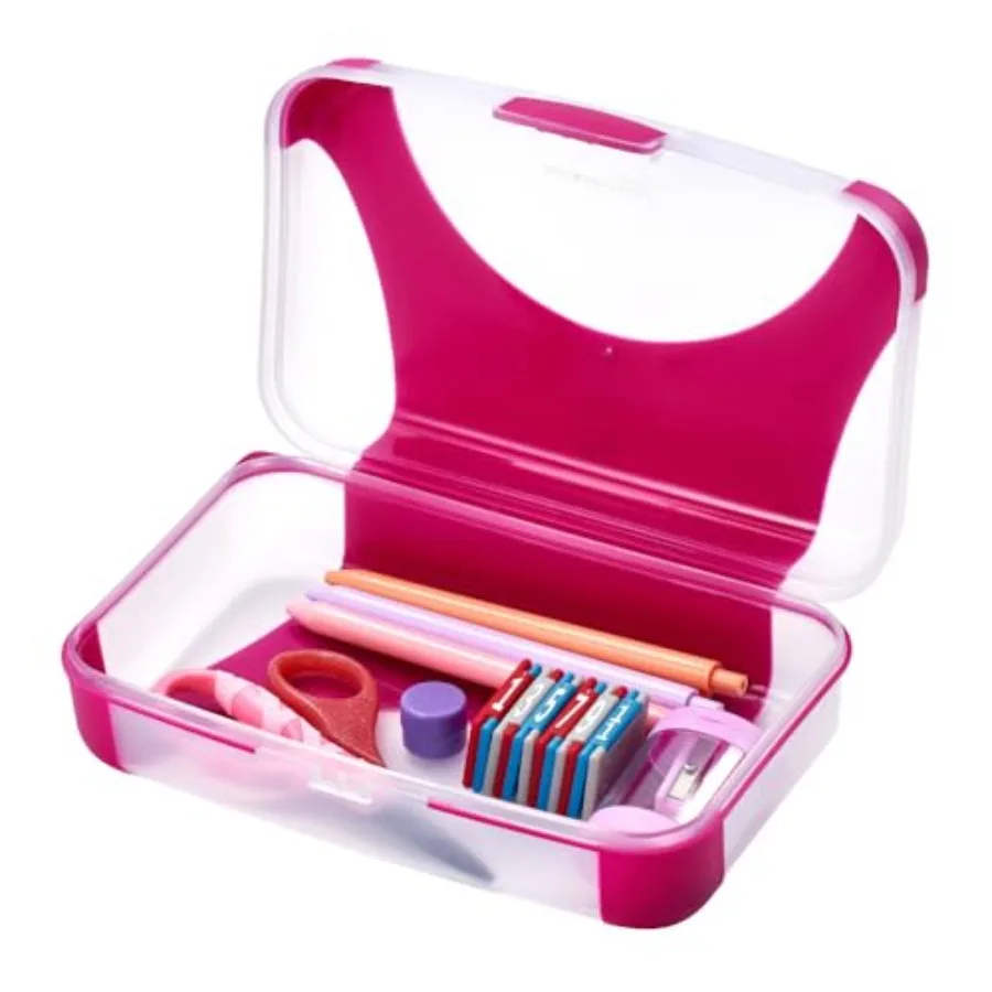 by Bostitch Hard Pencil Case, Durable Plastic Pencil Box, Kid-Friendly Design
by Bostitch Hard Pencil Case, Durable Plastic Pencil Box, Kid-Friendly Design