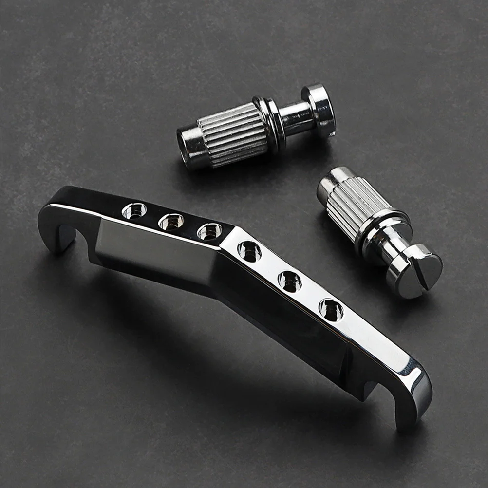 Metal Bridge Tailpiece Part Electric Guitar Component for Alloy Parts Accessory
Metal Bridge Tailpiece Part Electric Guitar Component for Alloy Parts Accessory
