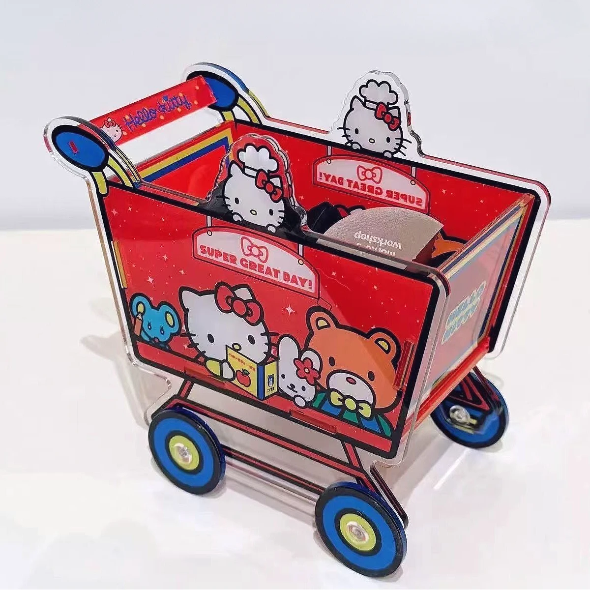 Red Hellos Kittys Desktop Storage Box Small Student Dormitory Clutter Box Acrylic Stationery Storage Box Decoration Gifts
Red Hellos Kittys Desktop Storage Box Small Student Dormitory Clutter Box Acrylic Stationery Storage Box Decoration Gifts