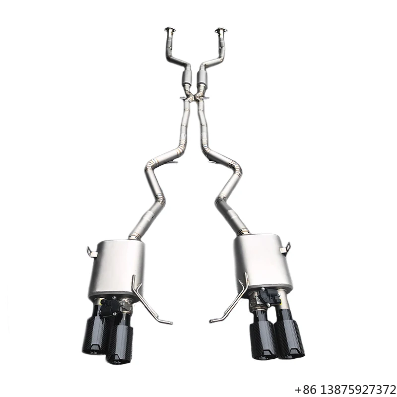 Выхлопная система X Midpipe Catback для M3 E92 V8 4.0 2008-2013, титановый глушитель Valvetronic с резонаторами
Выхлопная система X Midpipe Catback для M3 E92 V8 4.0 2008-2013, титановый глушитель Valvetronic с резонаторами