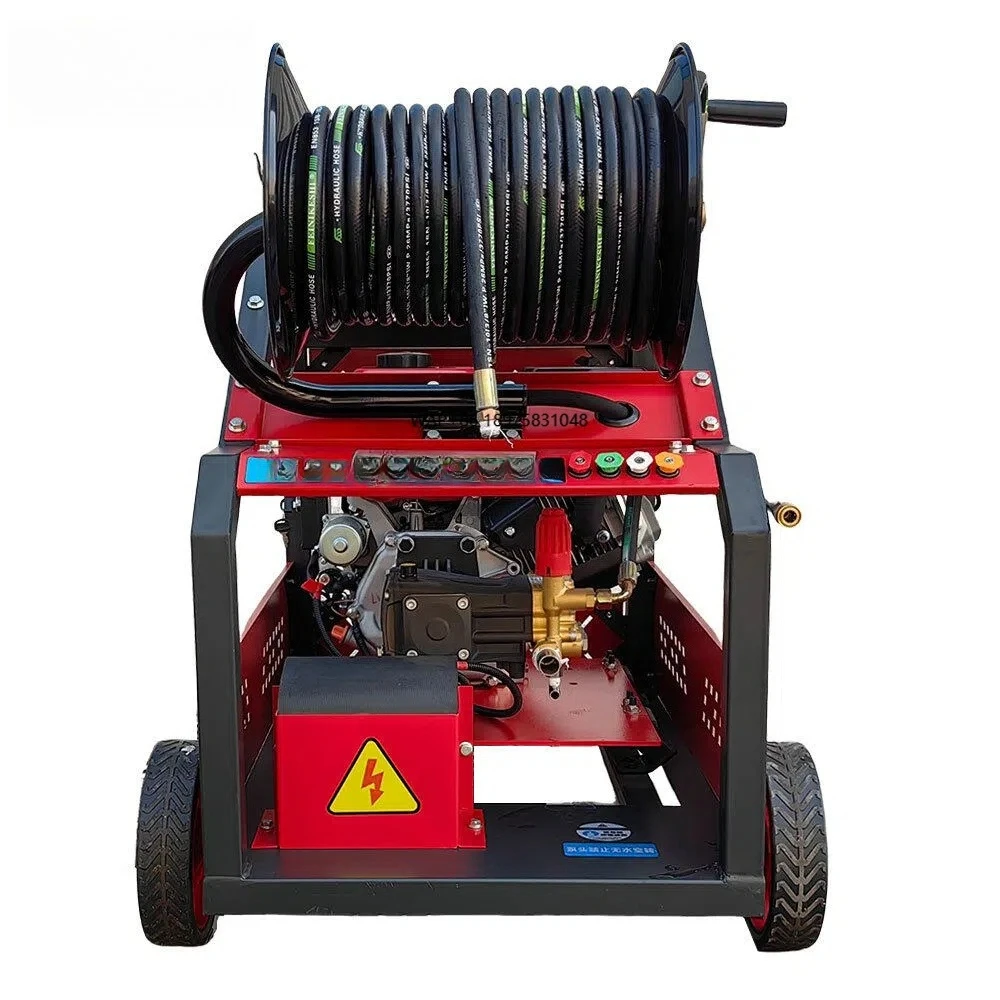 High Pressure Street Cleaning Drain Pipe Dredging Sewer Snake Machine Sewer Cleaner
High Pressure Street Cleaning Drain Pipe Dredging Sewer Snake Machine Sewer Cleaner