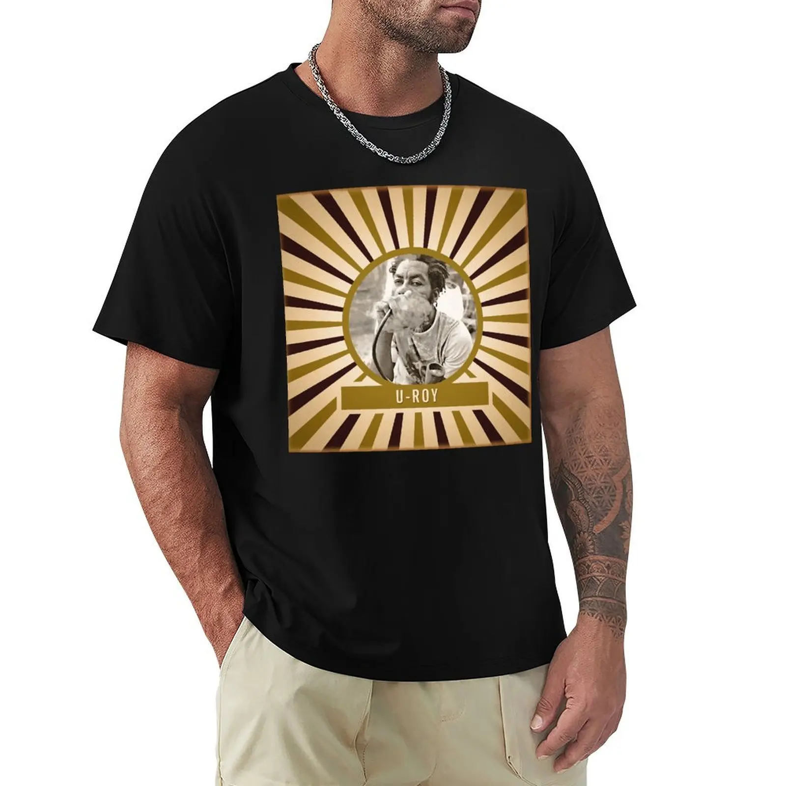 U-Roy For Fans T-Shirt Classic Crew Neck Cotton T-Shirt
U-Roy For Fans T-Shirt Classic Crew Neck Cotton T-Shirt