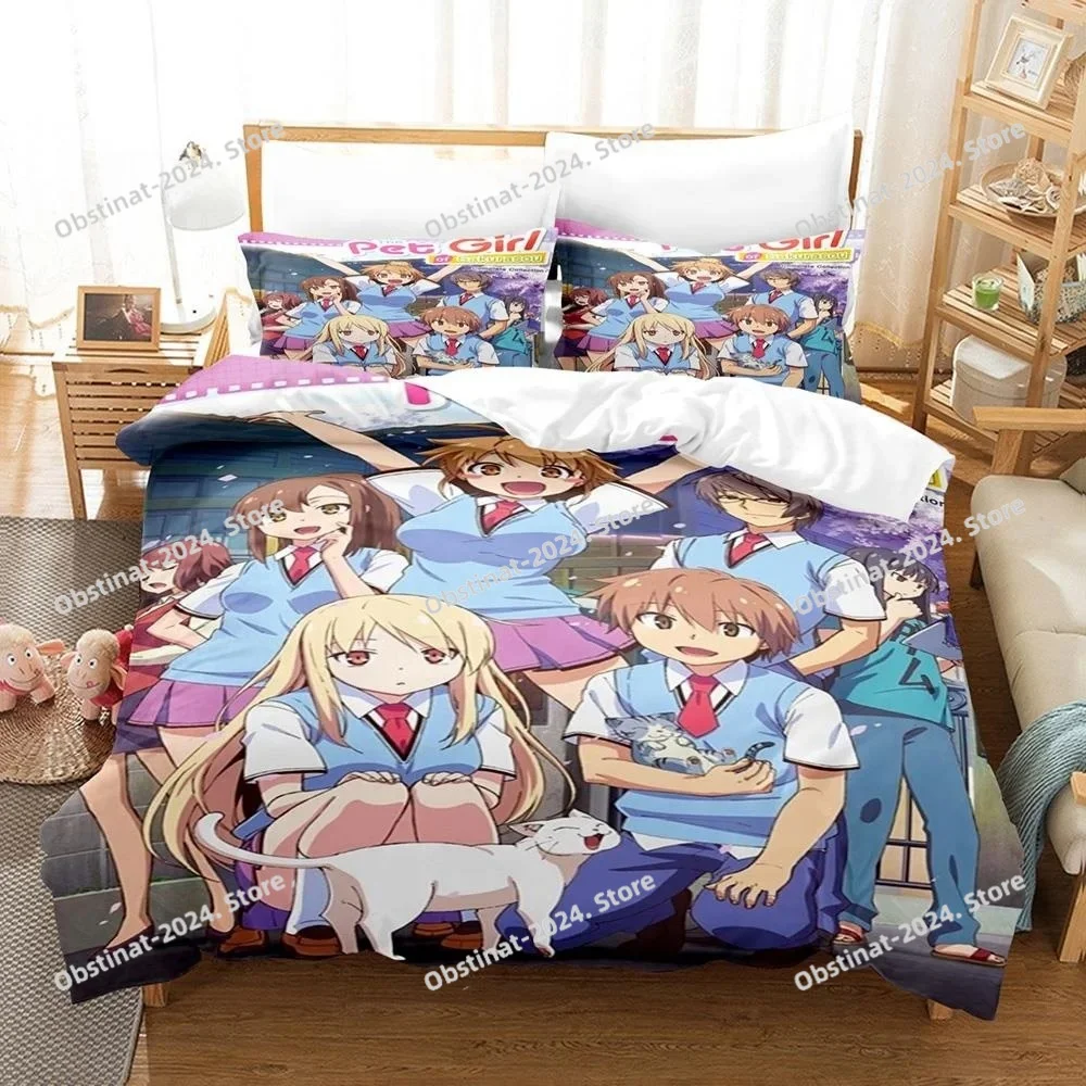 3D Kawaii Girls The Pet Girl Of Sakurasou Bedding Set Single Twin Full Queen King Size Bed Set Adult Kid Bedroom Duvetcover Sets
3D Kawaii Girls The Pet Girl Of Sakurasou Bedding Set Single Twin Full Queen King Size Bed Set Adult Kid Bedroom Duvetcover Sets