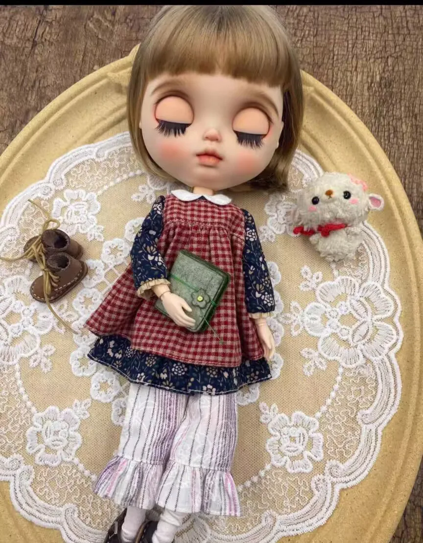 3 шт. платье Blythe/landoudou в сельском стиле + платье + брюки (подходит для azone, Pullip, Ob22,24,26, Licca)
3 шт. платье Blythe/landoudou в сельском стиле + платье + брюки (подходит для azone, Pullip, Ob22,24,26, Licca)