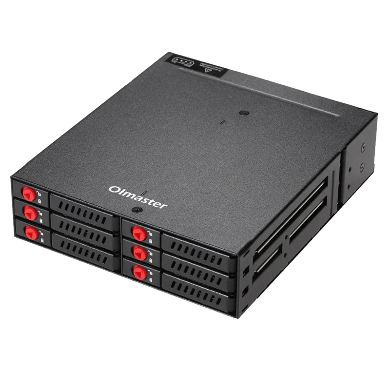 OImaster 6-Bay 2.5Inch SATA SSD HDD Enclosure Mobile Rack/Enclosure Hard Disk Enclosure Rack Data Storage for 5.25 Drive Bay XY
OImaster 6-Bay 2.5Inch SATA SSD HDD Enclosure Mobile Rack/Enclosure Hard Disk Enclosure Rack Data Storage for 5.25 Drive Bay XY