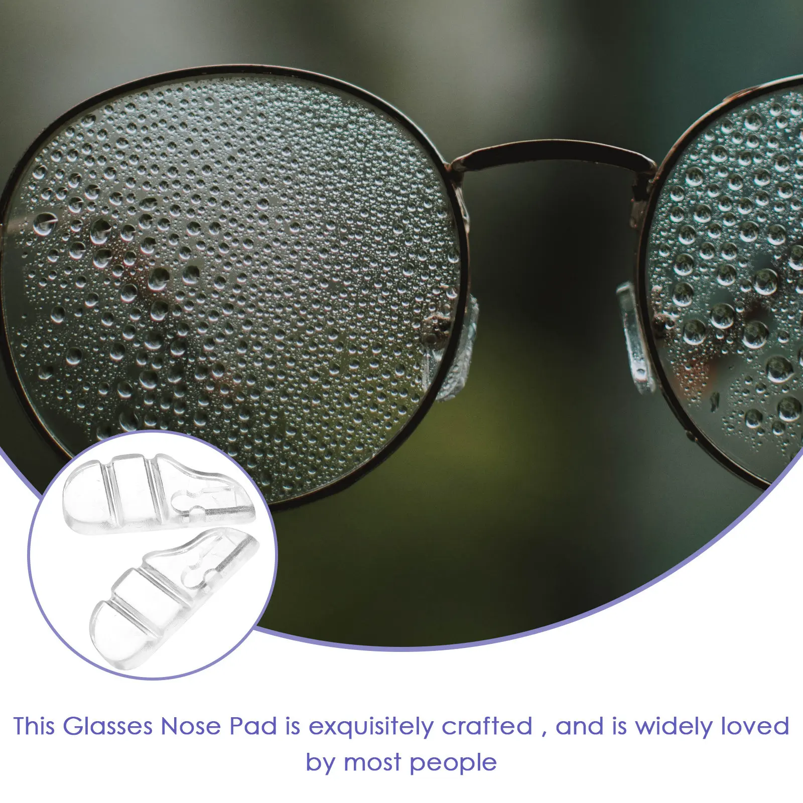 1 пара премиальных удобных накладок на нос для очков, нескользящие, регулируемые, с поддержкой для носа, сменные аксессуары для очков, набор, антискользящие
1 пара премиальных удобных накладок на нос для очков, нескользящие, регулируемые, с поддержкой для носа, сменные аксессуары для очков, набор, антискользящие