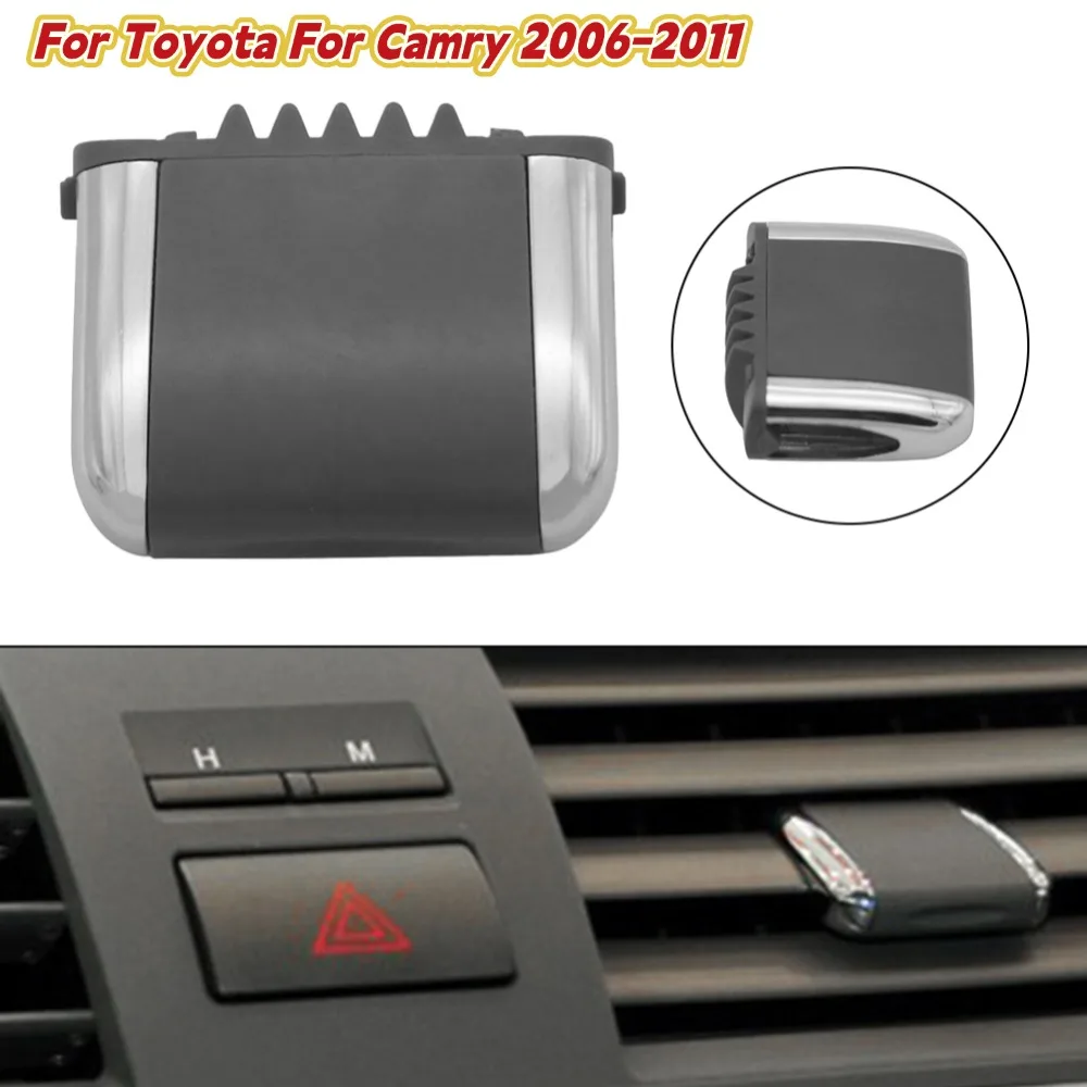 Автомобильный передний зажим для вентиляционного отверстия кондиционера для Toyota для Camry 2006-2011, сменный ремонтный комплект, аксессуары для салона автомобиля
Автомобильный передний зажим для вентиляционного отверстия кондиционера для Toyota для Camry 2006-2011, сменный ремонтный комплект, аксессуары для салона автомобиля