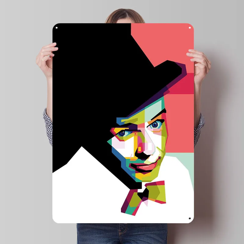 Оловянная вывеска Фрэнка Синары, настенное искусство, постер певицы, винтажная металлическая пластина, музыкальные металлические вывески на заказ для украшения дома, комнаты, предметы декора
Оловянная вывеска Фрэнка Синары, настенное искусство, постер певицы, винтажная металлическая пластина, музыкальные металлические вывески на заказ для украшения дома, комнаты, предметы декора