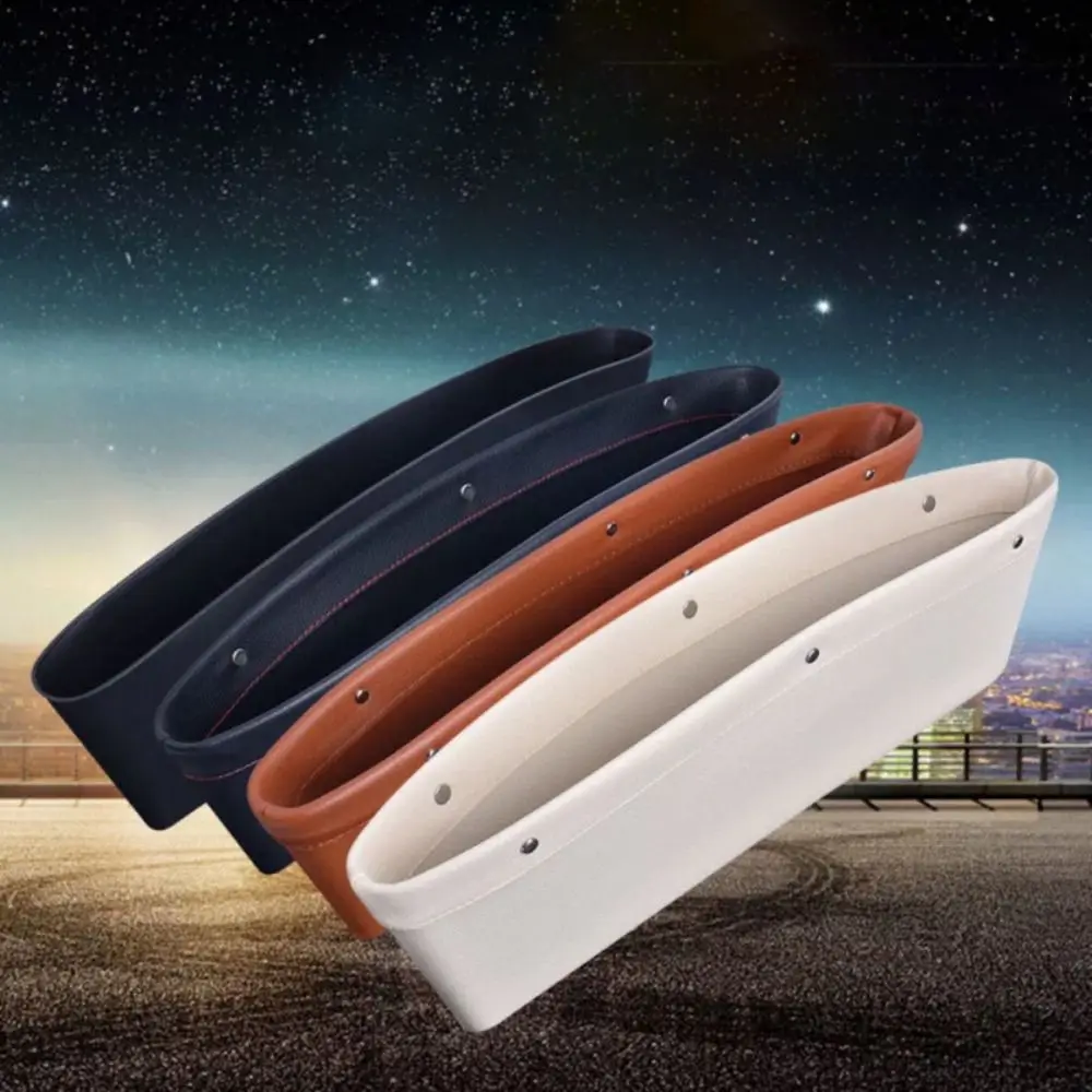 3 PCS Universal PU Leather Car Seat Gap Filler Phone Holder Cards Storage Organizer Slit Cables Car Seat Gap Storage Box Glasses
3 PCS Universal PU Leather Car Seat Gap Filler Phone Holder Cards Storage Organizer Slit Cables Car Seat Gap Storage Box Glasses