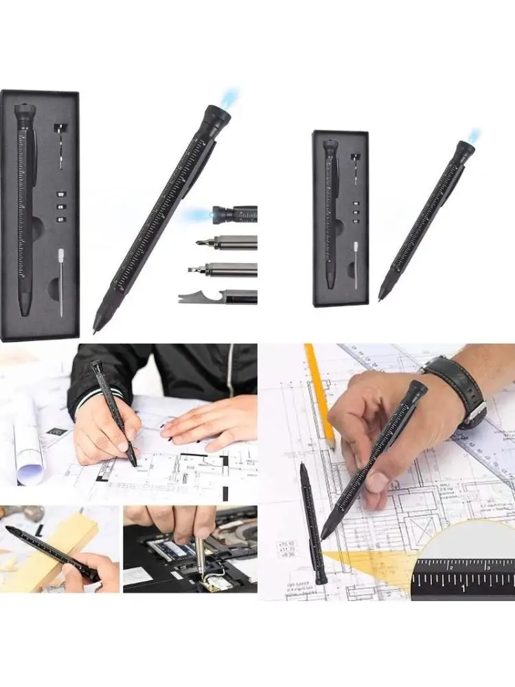 12 in 1 Multifunctional Ballpoint Pen, 12 in 1 Multi Tool Pen Gadgets Men Gift
12 in 1 Multifunctional Ballpoint Pen, 12 in 1 Multi Tool Pen Gadgets Men Gift