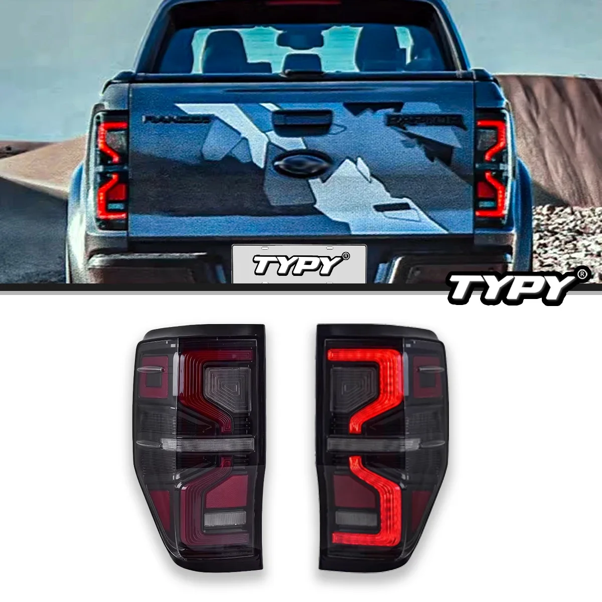 Автомобильные фары TYPY для Ford Ranger, задний фонарь 2012-2018, светодиодный задний фонарь для проектора, дневные ходовые огни, автомобильные аксессуары
Автомобильные фары TYPY для Ford Ranger, задний фонарь 2012-2018, светодиодный задний фонарь для проектора, дневные ходовые огни, автомобильные аксессуары