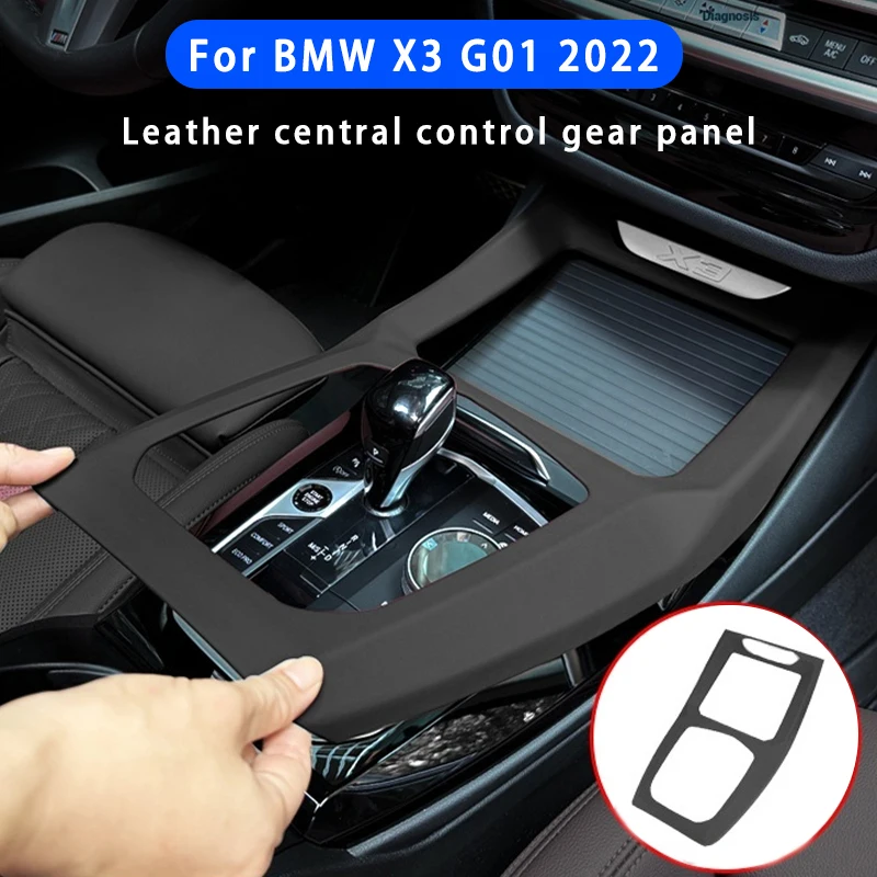 For BMW X3 G01 2022 Center Console Gear Panel Trim Cover Car Interior Modification Accessories
For BMW X3 G01 2022 Center Console Gear Panel Trim Cover Car Interior Modification Accessories