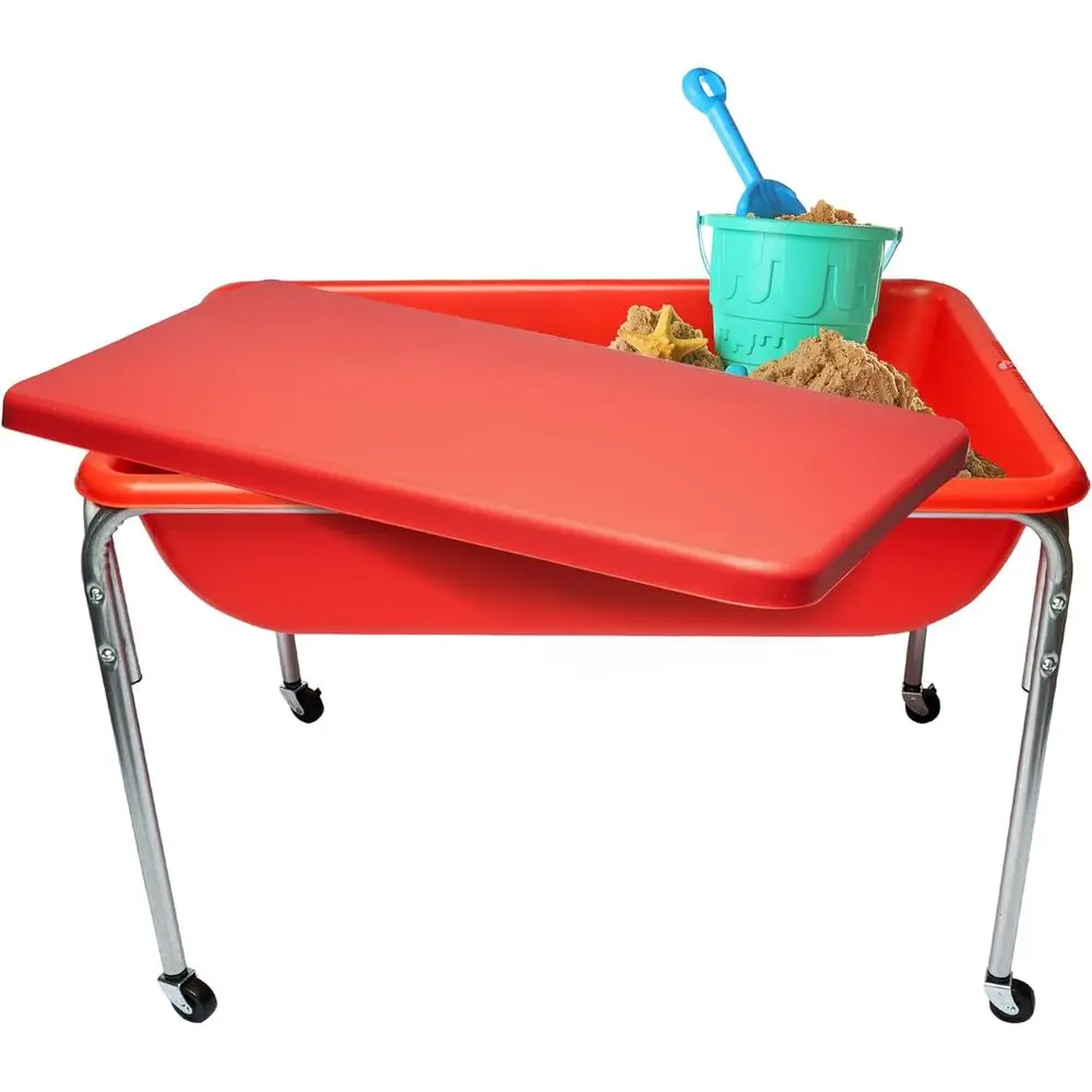 Medium Sensory Table and Lid – 24″ Height, Sandbox with Lid, Water Table or Kids, Red
Medium Sensory Table and Lid – 24″ Height, Sandbox with Lid, Water Table or Kids, Red