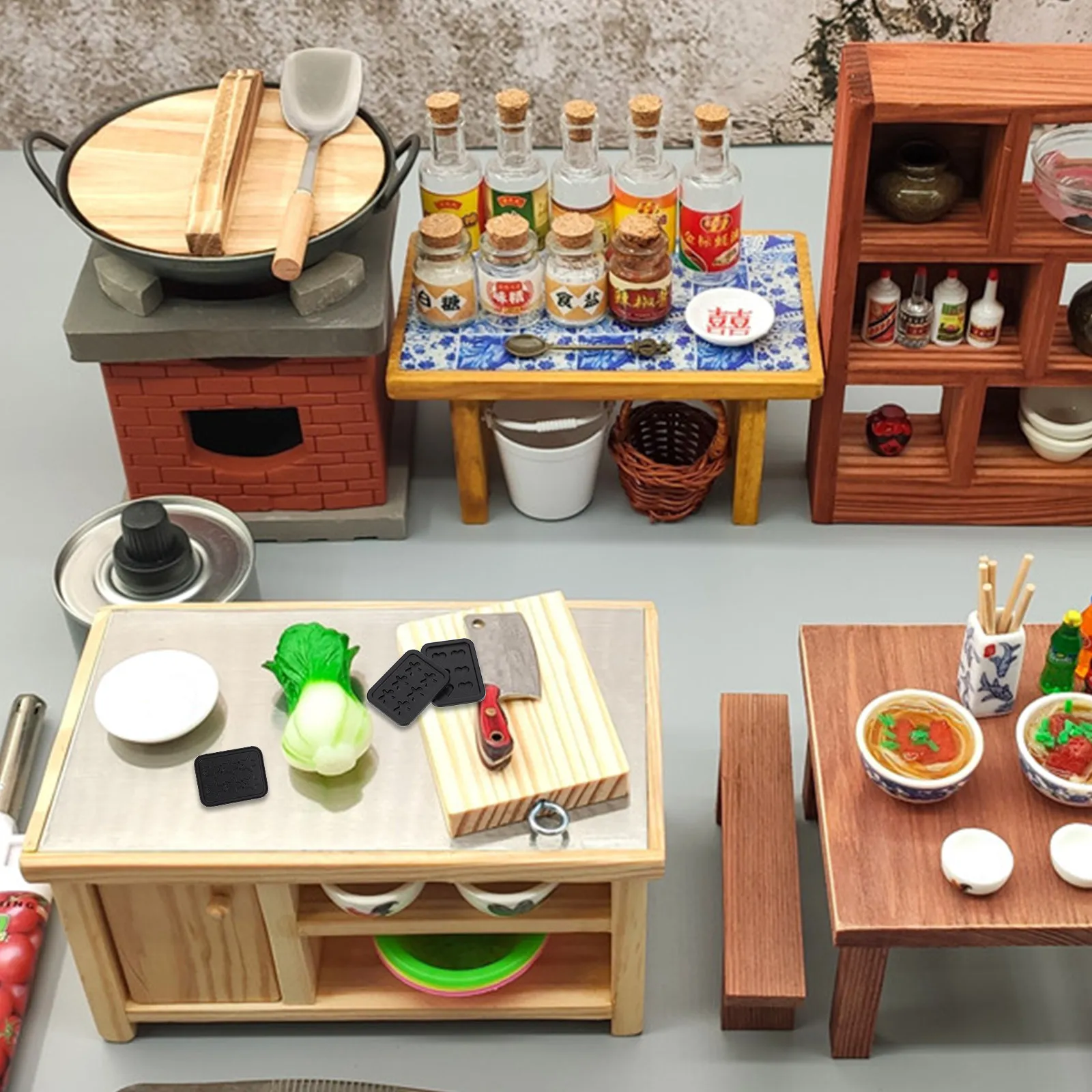 4Pcs Mini Baking Tray Alloy Miniature Kitchenware Creative Home Decor Kids Play Accessories Mini House Supplies Baking Tray Prop
4Pcs Mini Baking Tray Alloy Miniature Kitchenware Creative Home Decor Kids Play Accessories Mini House Supplies Baking Tray Prop